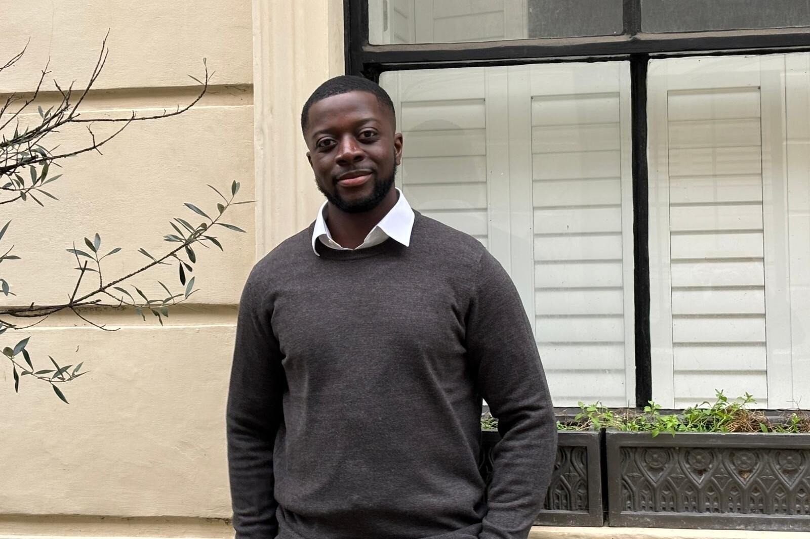team member Kofi Oppong-Anin